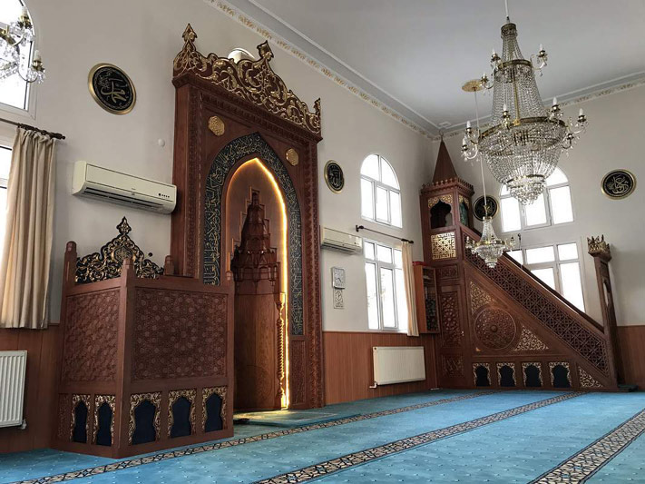 HAMLE Kündekari kapı minber mihrap müezzinlik Konya