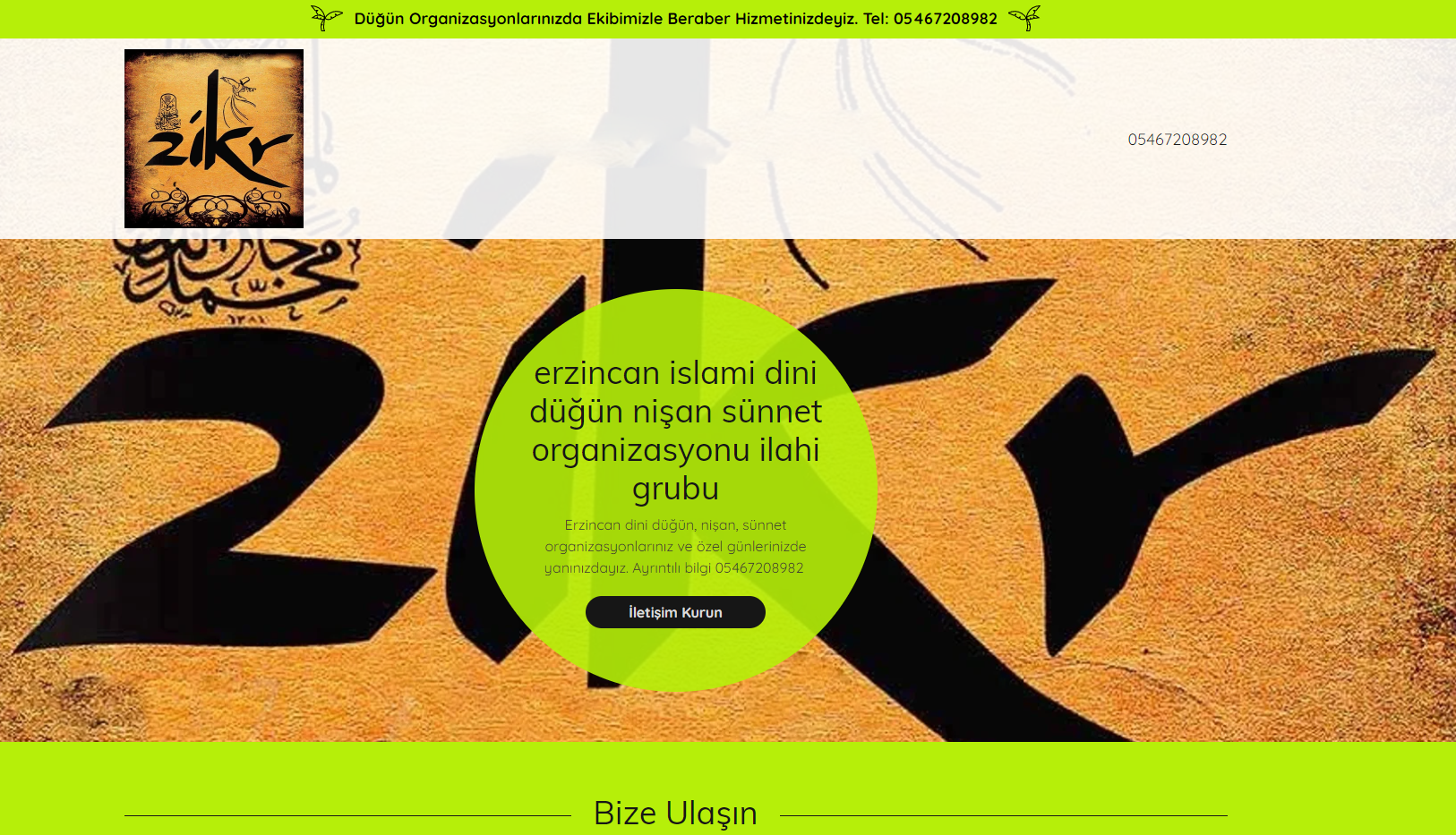 erzincan ilahi grubu ve düğün organizasyon