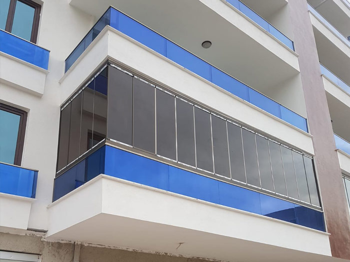 ALC CAM BALKON; Konya cam balkon,  ince katlanır cam balkon, cam balkoncu