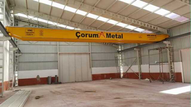 EROL Vinç; Konya Tavan vinci, arabalı vinç, gezer köprülü vinç, köprü vinç, pergel vinç, küt portal vinç