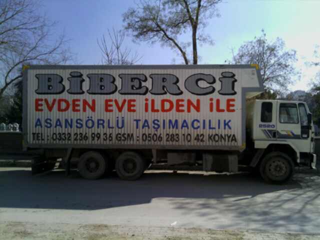 BİBERCİ; Konya şehirlerarası evden eve nakliyat, şehir içi evden eve nakliyat, Konya asansörlü evden eve nakliyat 