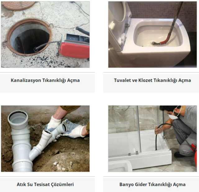 KONTEK Mersin kanalizasyon açma tuvalet lavabo açma