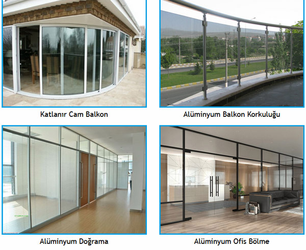 FTB Duş; Konya alüminyum korkuluk alüminyum merdiven balkon korkuluğu, cam balkoncu, 