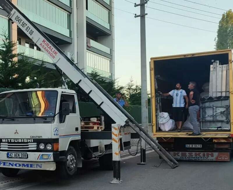 BASKAN Asanösr Kiralama Konya Kiralık Asansör