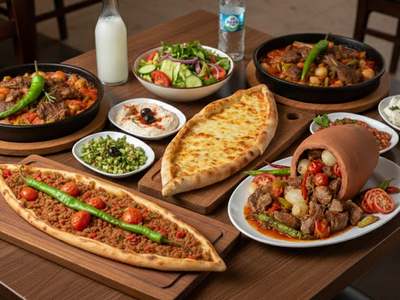 TURBO Nevşehir Tava testi kebabı Pide
