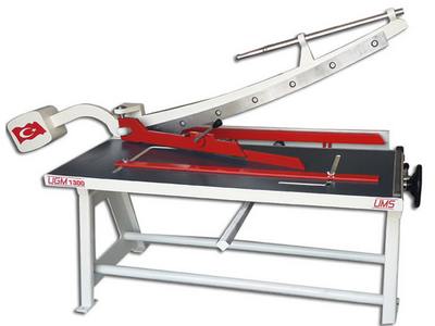 UMS Konya   redüktörlü giyotin makası, kollu giyotin makası, guillotine shears ,  redüktörlü giyotin makası 